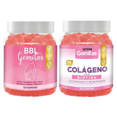 AGUAJE BBL+COLÁGENO PARA ADULROS 100G GOMITAS SOTTCOR - 1