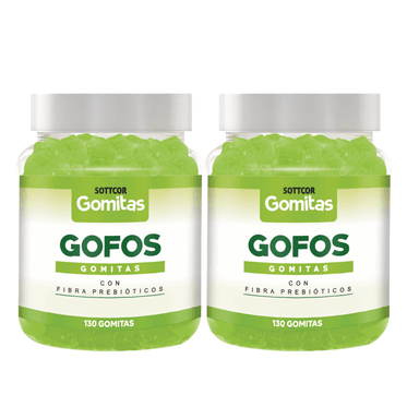 GOFOS PARA ADULTOS GOMITAS SOTTCOR 100G CHICLE X2