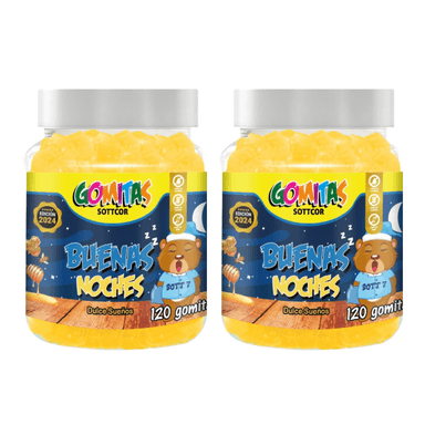 BUENAS NOCHES PARA NIÑOS GOMITAS SOTTCOR 100G CHICLE X2