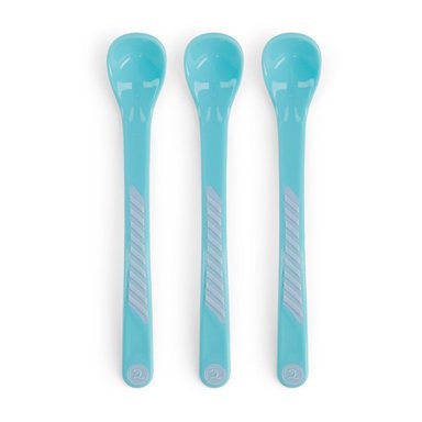 SET CUCHARAS TWISTSHAKE CELESTE 6 + M