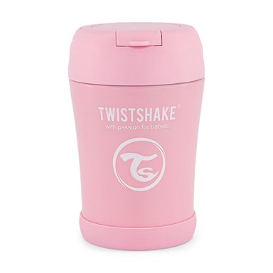 TERMO TWISTSHAKE INSULADO PARA ALIMENTOS 350ML ROSADO
