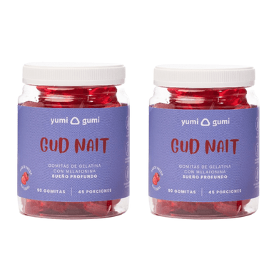 SUPLEMENTO YUMI GUMI GOMITAS GUD NAIT 90 UND FRESA X2 200G