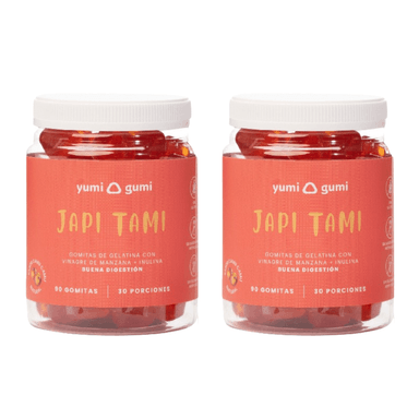 SUPLEMENTO YUMI GUMI GOMITAS JAPI TAMI 90 UND CAMU CAMU X2 200G