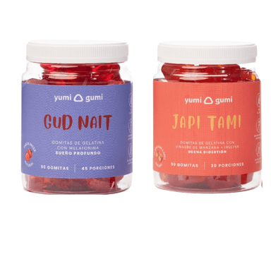 PACK YUMI GUMI GOMITAS GUD NAIT + JAPI TAMI 90 UND 200G