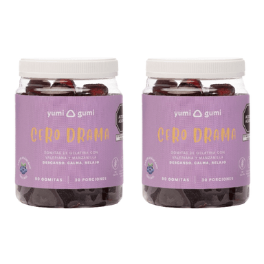 SUPLEMENTO YUMI GUMI GOMITAS CERO DRAMA 90 UND ARÁNDANO X2 200G