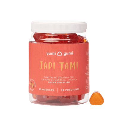 SUPLEMENTO YUMI GUMI GOMITAS JAPI TAMI 90 UND CAMU CAMU 100G