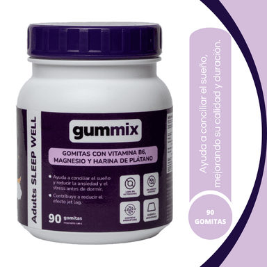 PACK SLEEP WELL ADULTOS + CALM Y CHILL NIÑOS GUMMIX 90 UND - 2