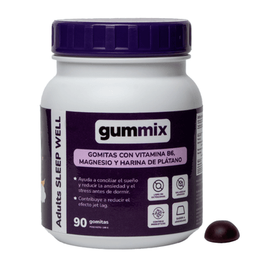 SUPLEMENTO GUMMIX SLEEP WELL ADULTOS GOMITAS 90 UNIDADES