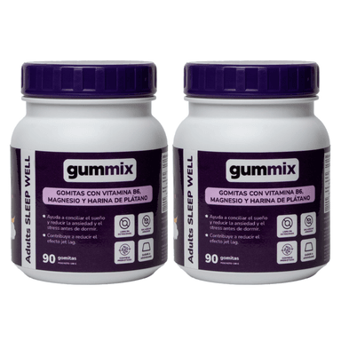 SLEEP WELL ADULTOS GOMITAS GUMMIX 90 UND X2