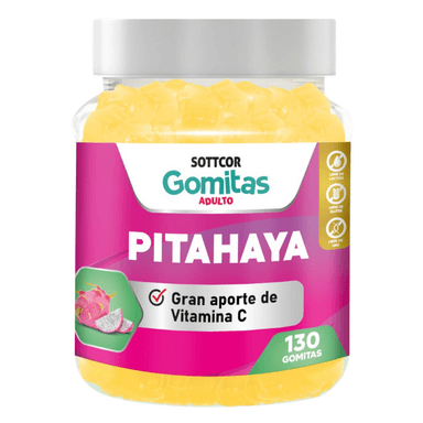 SUPLEMENTO SOTTCOR PITAHAYA ADULTOS GOMITAS 100G