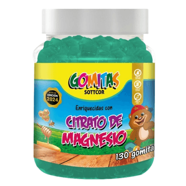 SUPLEMENTO SOTTCOR MAGNESIO NIÑOS GOMITAS 100G