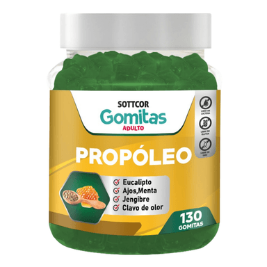 SUPLEMENTO SOTTCOR PROPÓLEO ADULTOS GOMITAS 100G