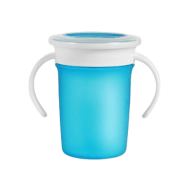 VASO ANTIDERRAME 360 PARA NIÑO CELESTE