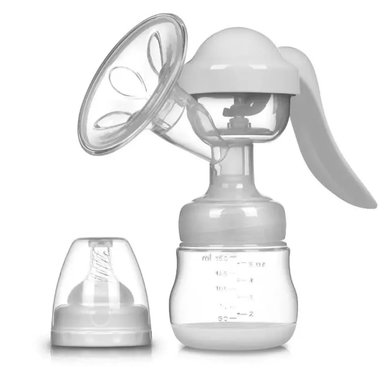 EXTRACTOR MANUAL DE LECHE MATERNA BEIDILE 150ML BLANCO