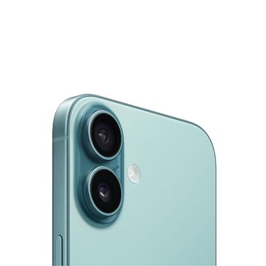 IPHONE 16 128GB 8GB 48MP + 12MP 6.1" TEAL CHIP FISICO + CASE + MICA - 4
