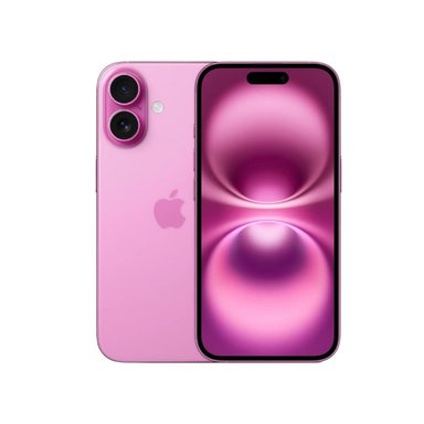 IPHONE 16 128GB 8GB 48MP + 12MP 6.1' PINK CHIP FISICO + CASE + MICA - 1