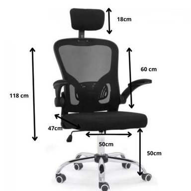 SILLA DE OFICINA GERENCIAL VERTEX PRO - 4