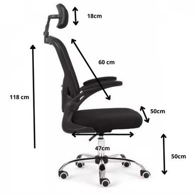 SILLA DE OFICINA GERENCIAL VERTEX PRO - 5