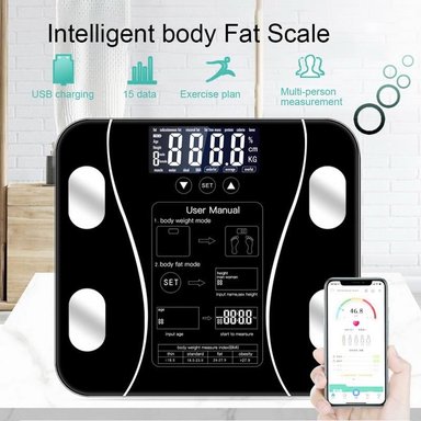 BALANZA PESO DIGITAL SMART BLUETOOTH - 2