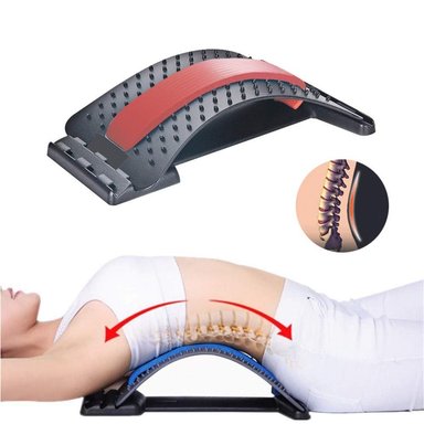 SOPORTE LUMBAR ESPALDA ERGONÓMICO MASAJEADOR