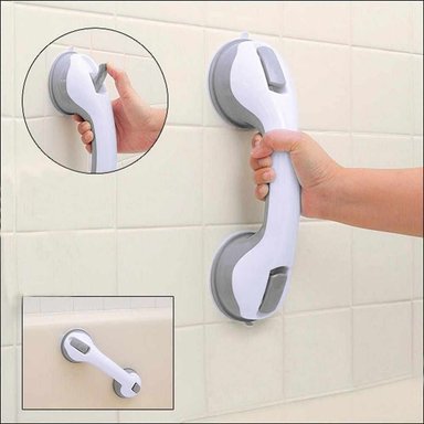 AGARRADERA SEGURIDAD DUCHA BAÑO PARED ACERO