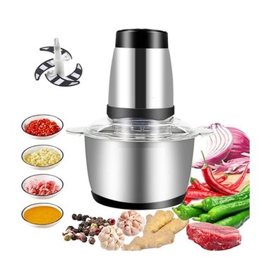 PROCESADOR MAXICOMPRA PICADOR DE ALIMENTOS Y CARNE ACERO INOX