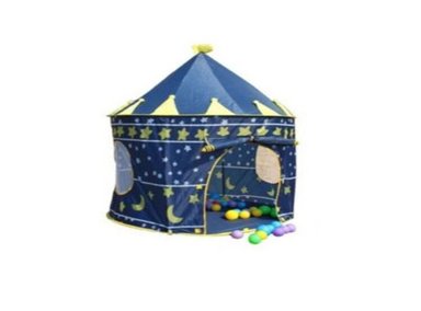 CARPA CASTILLO INFANTIL JUGUETE AZUL