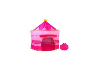CARPA CASTILLO INFANTIL JUGUETE ROSA - 2