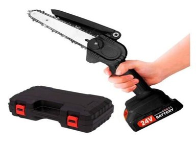 MOTOSIERRA SIERRA INALAMBRICO ELECTRICA MANO PORTATIL MOTOR MADERA 6 PULGADAS