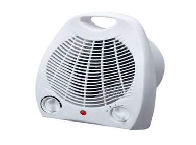 CALEFACTOR VENTILADOR 2 EN 1 AIRE CALIENTE FRIO