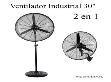 VENTILADOR 240 WATTS INDUSTRIAL 30' PULGADAS 2 EN 1