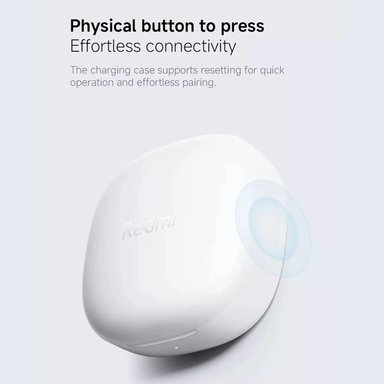 AUDÍFONOS INALÁMBRICOS XIAOMI REDMI BUDS 6 PLAY BT 5.4 BLANCO - 3