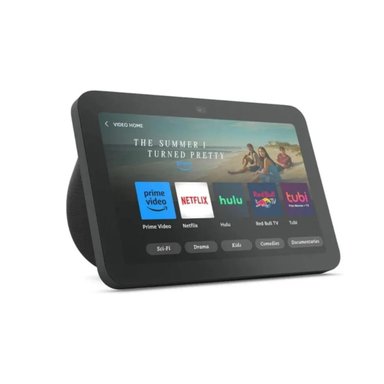 AMAZON PANTALLA INTELIGENTE ECHO SHOW 8 3RA GEN CON ALEXA NEGRO - 1