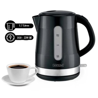 HERVIDOR ELÉCTRICO DE 1.7 LT WHITELINE NEGRO - 2