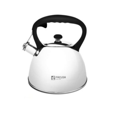 TETERA FACUSA ACERO INOXIDABLE 3 LITROS SILBANTE ALTA CALIDAD 2025