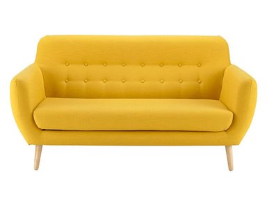 SOFÁ RABHE VINTAGE 3 CUERPOS AMARILLO