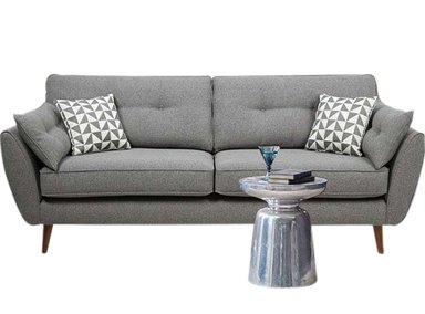 SOFÁ RABHE VINTAGE 3 CUERPOS YAN TURQUESA