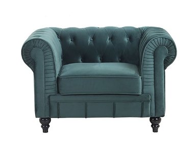 BUTACA RABHE VERDE CHESTERFIELD