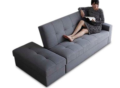 SOFÁ CAMA RABHE GRIS CAPRI