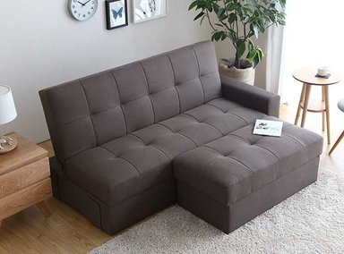 SOFÁ CAMA RABHE GRIS CAPRI - 2