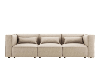 SECCIONAL RABHÉ SECCCIONAL BEIGE CLARO RABHE BARENA