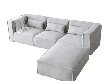 RABHÉ SECCIONAL BARENA - GRIS PLATA