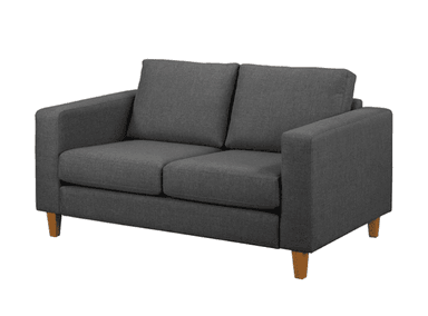 SOFÁ RABHÉ AMORE 2 CUERPOS PLOMO