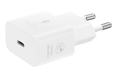 CARGADOR SAMSUNG CARGA RAPIDA 25W SIN CABLE BLANCO - 4