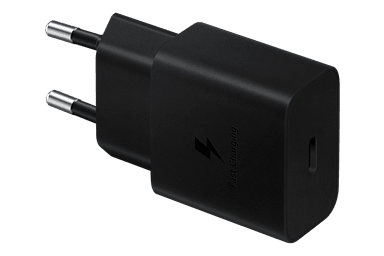 CARGADOR SAMSUNG CARGA RAPIDA 15W SIN CABLE NEGRO - 1