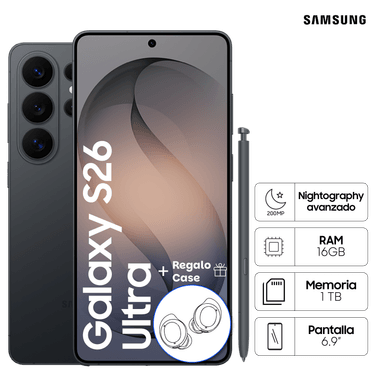 CELULAR SAMSUNG GALAXY S26 ULTRA 1TB BLACK - 1