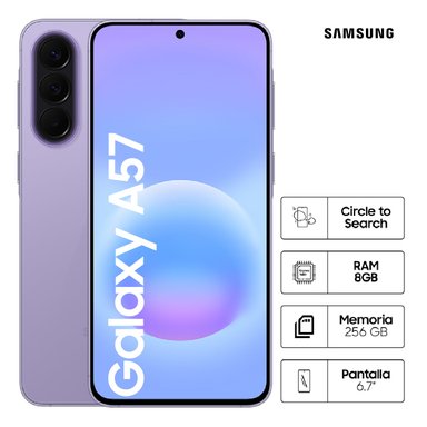 CELULAR SAMSUNG  GALAXY A57 256GB VIOLET - 1
