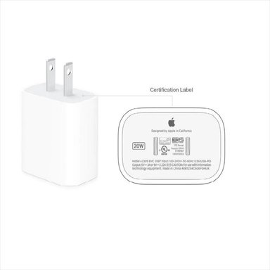 CARGADOR APPLE IPHONE USB-C 20W - 4