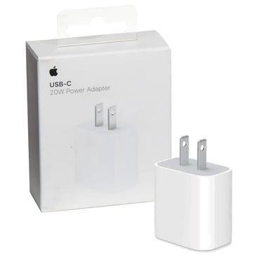 CARGADOR ORIGINAL APPLE TIPO C DE 20W - 1