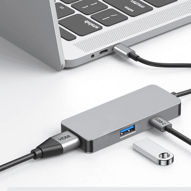 ADAPTADOR MULTIPUERTO TIPO C A HDMI UDB IPAD AIR PRO MACBOOK - 2